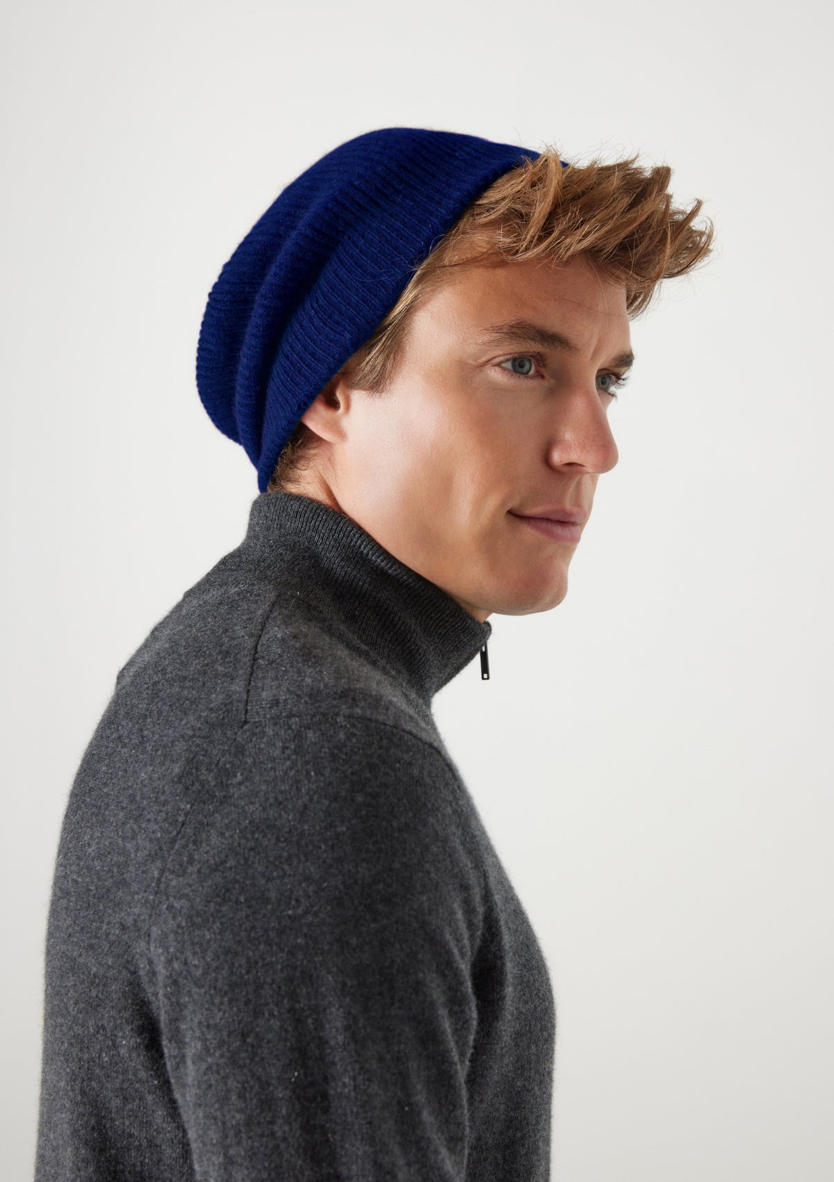 Mens cashmere best sale knit cap