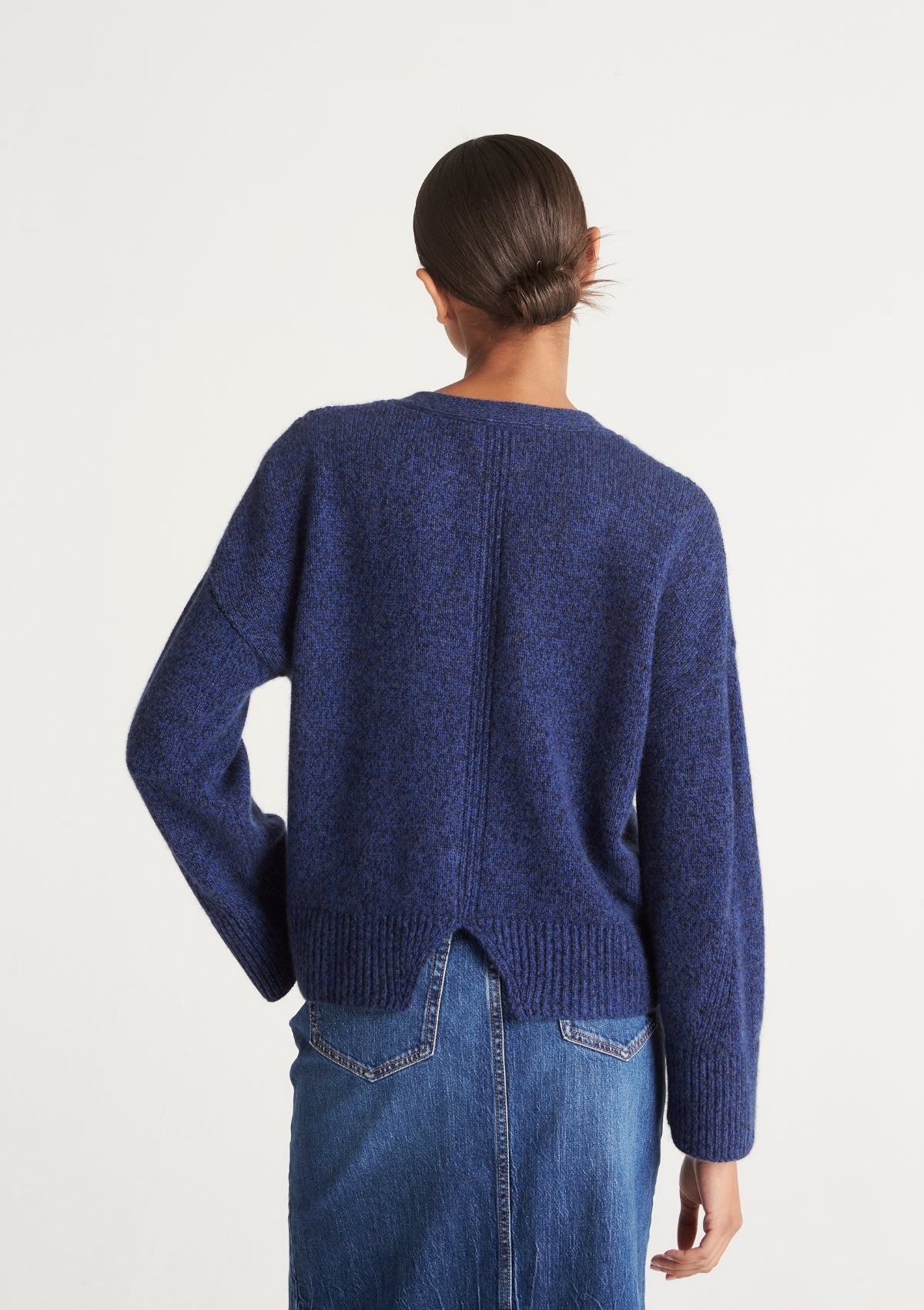 Cashmere 2025 cardigan blue