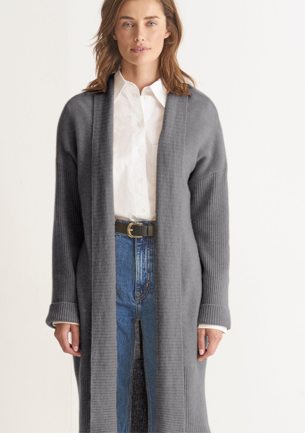 Long 2025 grey sweater