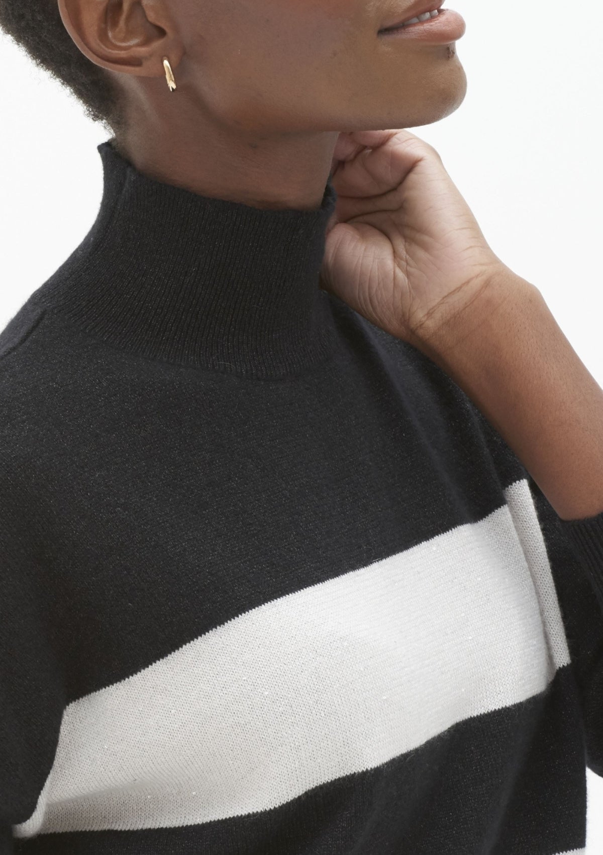 Sparkly on sale black turtleneck